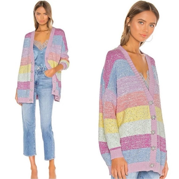 OLIVIA RUBIN mika cardigan Coquettecore size Small - Picture 16 of 16